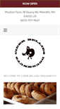Mobile Screenshot of ciderbelliesdoughnuts.com